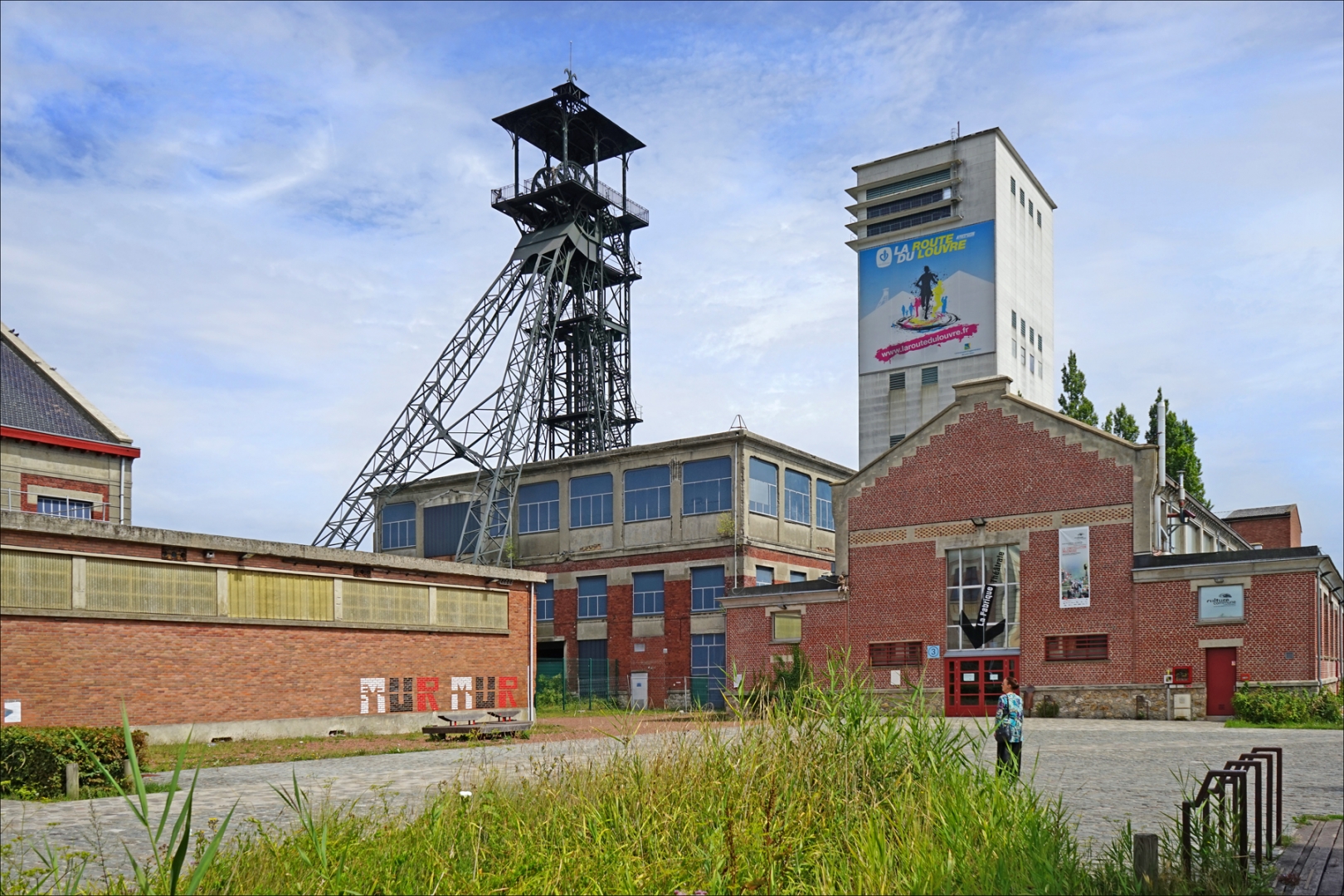 Antigua mina en Loos-en-Gohelle, Francia.