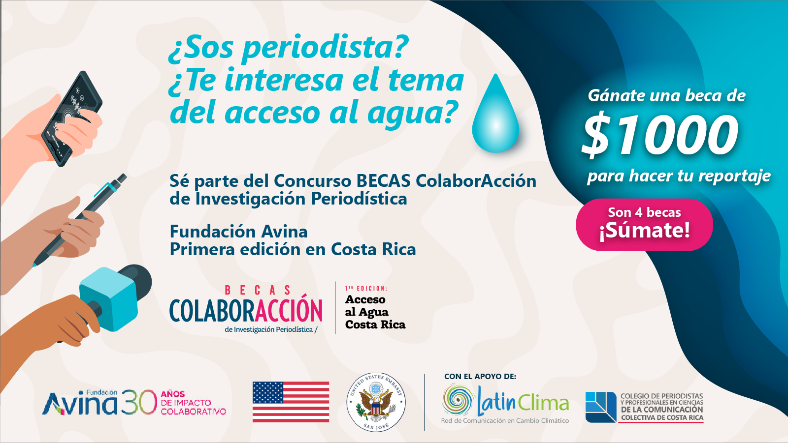 Concurso periodístico agua