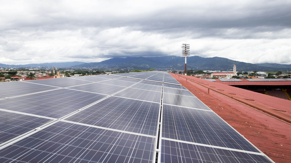 Los paneles solares tienen una vida útil de 40 años. Alejandro Gamboa / Grupo Nación